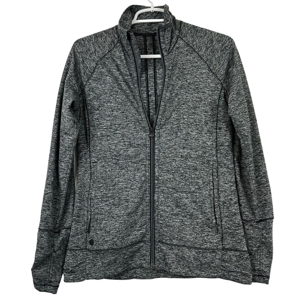 Outdoor Research Full Zip Jacket Heathered Black Small Granola Gorpcore